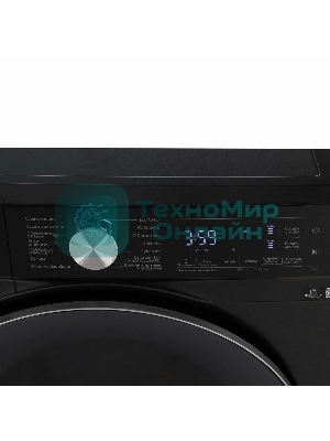 Стирально-сушильная машина Hisense WD5S1045BB черный, загрузка фронтальная 10,5 кг, 1400 об/мин., класс: А