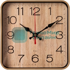 Часы настенные аналоговые Бюрократ WallC-S62P D19 см бежевый