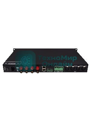 Усилитель Intrend ITAMP-4x500-TD четырехканальный, 4x500W/4Ом, 4x300W/8Ом, мостовой режим: 2x1000W/8Ом, 2x1000W/100V, 2x600W/70V, поддержка Dante, встроенный DSP