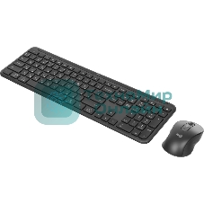 Комплект клавиатура+мышь Logitech MK950 беспроводной, USB, графитовый/чёрный