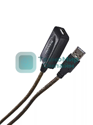 Кабель USB2.0-repeater, удлинительный активный <Am-->Af> 5м, Telecom <TUS7049-5M>
