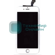 Дисплей Amperin для Apple iPhone 6 в сборе с тачскрином (IPS), белый