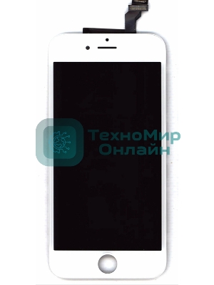 Дисплей Amperin для Apple iPhone 6 в сборе с тачскрином (IPS), белый