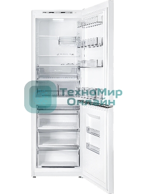 Холодильник Atlant XM 6621-109 белый двухкамерный 205/119 л морозилка снизу, капельная система