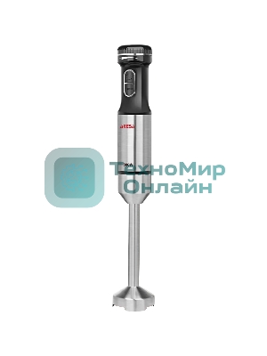 Блендер погружной Aresa AR-1124 серебристый, 800 Вт, плавная регулировка, турбо