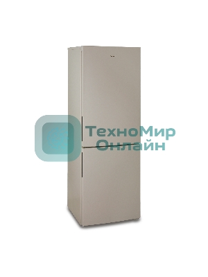 Холодильник Бирюса G6127 бежевый двухкамерный 245/100л морозилка снизу