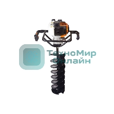 Мотобур Carver AG-152/000 бытовой 2-х такт. 1400Вт 1.9л.с. 52см3 277об/мин