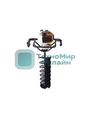 Мотобур Carver AG-152/000 бытовой 2-х такт. 1400Вт 1.9л.с. 52см3 277об/мин