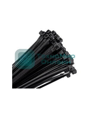 Хомут нейлоновый черный EKF Basic plc-cb-3.6x300 (3,6х300) (100 шт.)