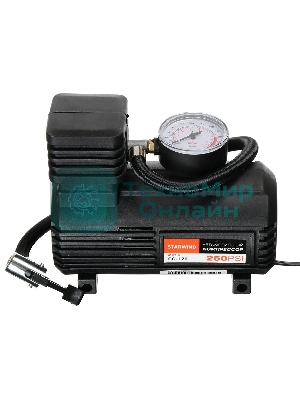 Автомобильный компрессор Starwind CC-120 15л/мин шланг 0.45м