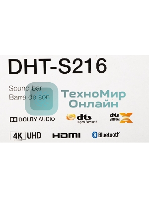 Саундбар Denon DHTS216BKE2 2.1 120Вт черный