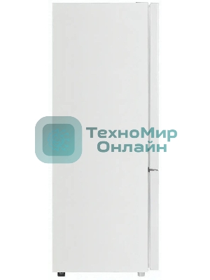 Холодильник Maunfeld MFF144SFW белый глянц. двухкамерный 154/52л морозилка снизу, ручная разморозка