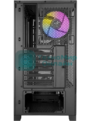 Корпус SAMA V42, Midi-Tower, чёрный, 4 x 120 мм