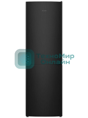 Холодильник Atlant ХМ-4621-151 черный металлик двухкамерный 205/119л морозилка снизу. капельная система