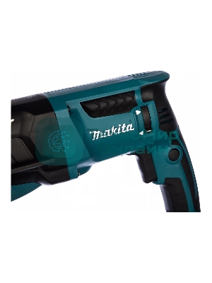 Перфоратор Makita HR2631FT SDS+[HR2631FT] {800Вт,3реж,2.7Дж,0-4600у\м,3.1кг,чем,подсветка,б\съемный патрон,АВТ}