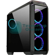Корпус Chieftec Stallion II черный без БП ATX 4x120мм 1xUSB2.0 2xUSB3.1 audio bott PSU