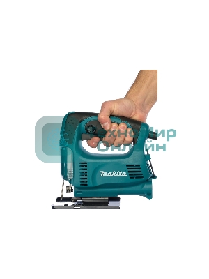 Лобзик электрический Makita 4326 Лобзик,в\рук, 450Вт,3100об\м,ход-18мм,рез-65мм,1.8кг,кор