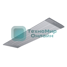 Обогреватель инфракрасный Ballu BIH-AP4-3.0 серый, панельный, 3000 Вт, 60 м2