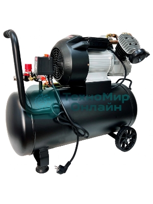 Компрессор воздушный Kranz KR-2200/50, 2200Вт, 400 л/мин, 50л