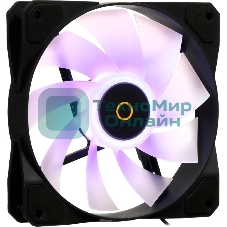 Реверсный вентилятор Fan Ocypus Beta F12 BK ARGB REVERSE BLADE PWM черный
