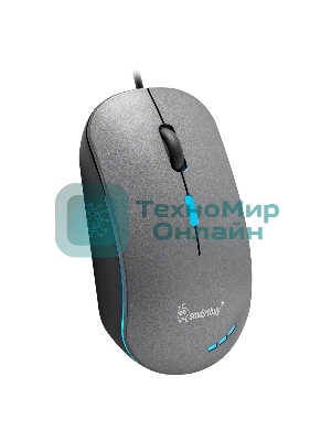 Мышь проводная Smartbuy (SBM-288-G) серый металлик