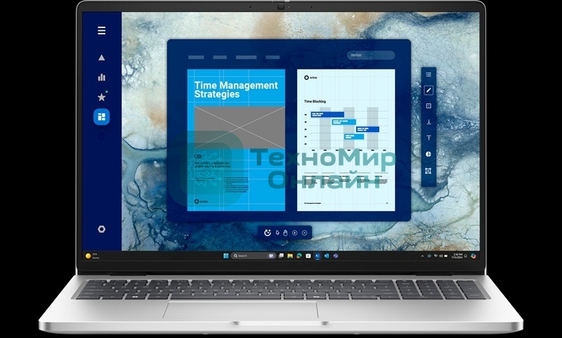 Ноутбук DELL PRO 16 Intel Core Ultra 7 255U 3800MHz/16