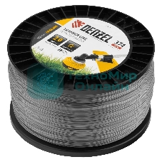 Леска для триммера Denzel двухкомпонентная звезда, 2,0мм х 374м, на DIN катушке EXTRA CORD