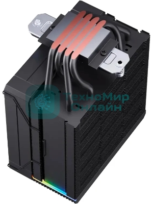 Устройство охлаждения(кулер) Bloody AC-12 ARGB Soc-AM5/AM4/1200/1700/1851 черный 4-pin 14-26dB Al+Cu 230W 582gr Ret (AC-12-ARGB230-BK)