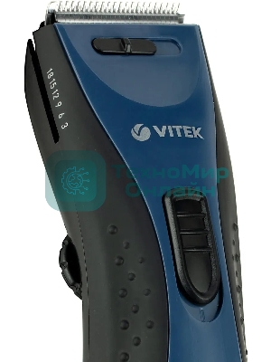 Машинка для стрижки Vitek VT-2578 черный/синий