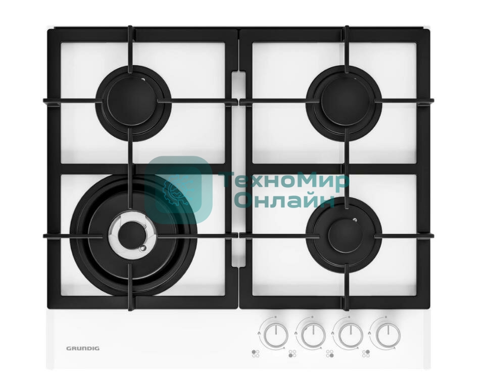 Газовая варочная панель GRUNDIG GIGL 6234250 W белый