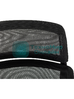 Кресло Бюрократ MC-412N-H черный, сетка, подголовник