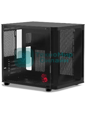 Компьютерный корпус Bloody BD-CC104 черный без БП mATX 5x120мм 1xUSB 2.0 1xUSB 3.0 audio