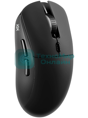 Мышь беспроводная/проводная Defender Stone GM-551 черный, 7200 dpi, радиоканал, Bluetooth, USB, кнопки - 7