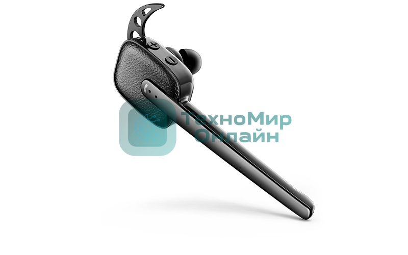 Беспроводная гарнитура Olmio BTH-09 черный, моно-гарнитура, Bluetooth, заушное крепление, до 6 ч