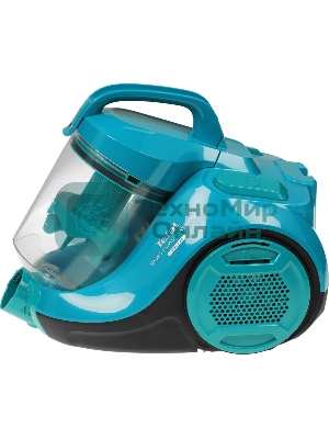 Пылесос Tefal TW2922EA бирюзовый/черный, 750/2100Вт, уборка сухая, пылесборник контейнер 1.5л