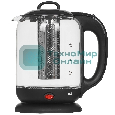 Чайник электрический BQ KT1701G черный, 2200 Вт, 1.7 л