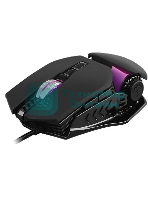 Мышь проводная SVEN RX-G815 черный, 8000 dpi, USB, кнопки - 7