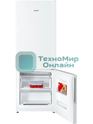 Холодильник Atlant ХМ-4611-101 белый двухкамерный 205/79 л морозилка снизу, капельная система