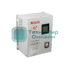 Стабилизаторы напряжения Ресанта АСН-12000/Н1-Ц 63/6/22 Стабилизатор Lux 220В±8%, Габ. 305х190х360, Вес 19,5кг