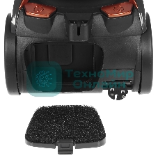 Пылесос Viconte VC-381 коричневый, 400/2400 Вт, уборка сухая, пылесборник контейнер 2 л