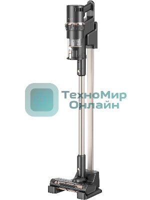 Пылесос вертикальный Haier HVC550 черный/золотистый, питание от аккумулятора, 550 Вт, уборка сухая, пылесборник 0.5 л