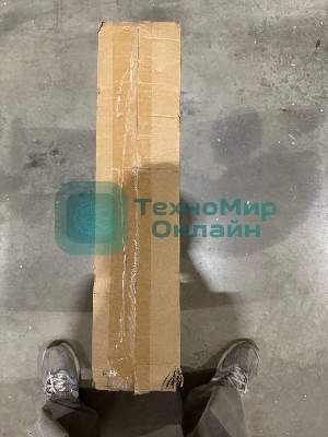 (Витринный образец, поврежденная упаковка) Кухонная вытяжка HOMSair HORIZONTAL 50 черный