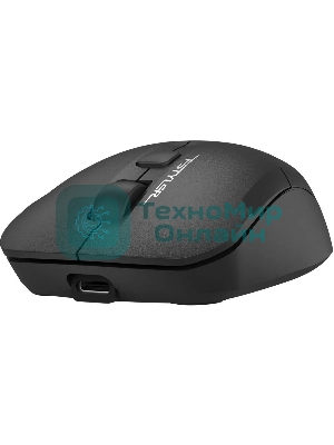 Мышь беспроводная A4Tech Fstyler FG16CS Air2 черный, 2000 dpi, радиоканал, USB, кнопки - 4