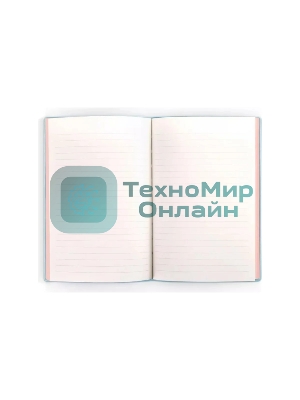 Блокнот Deli 22283LT-BLUE 210х143 мм, искусственная кожа, 96 л, голубой