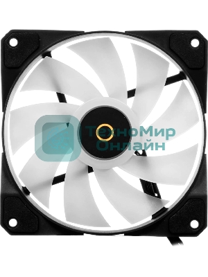 Реверсный вентилятор Fan Ocypus Beta F12 BK ARGB REVERSE BLADE PWM черный