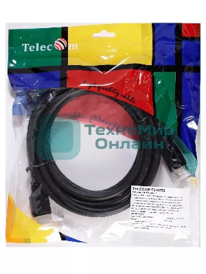 Кабель HDMI 19M/M,ver. 2.1, 8K@60 Hz 3m Telecom TCG255-3M