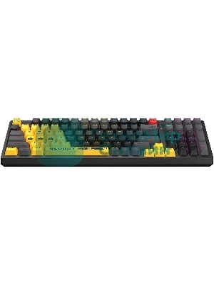 Клавиатура A4Tech Bloody S98 Sports Lime BLMS Plus проводная USB желтый/серый