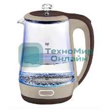 Чайник электрический Kelli KL-1404 кофейный