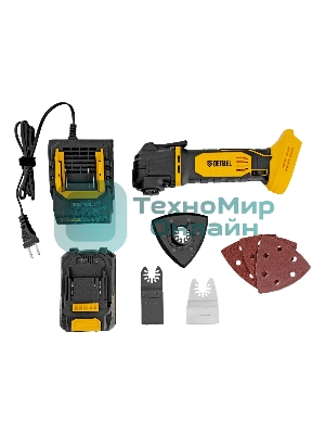 Инструмент многофункциональный аккумуляторный Denzel CMTH-20, Li-Ion, 20 В