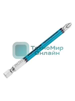 Бита Gross PH2х90 мм, сталь S2, кругл., 10 шт.